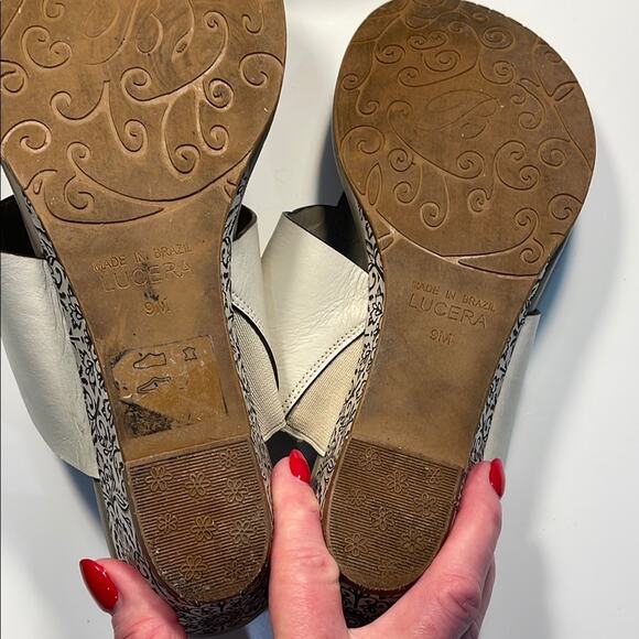 BRIGHTON Resort Sandals – Ferrara Cream, Sz 9, EUC - Picture 5 of 6